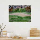golf_loop_groot poster (Keuken)