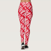 Golf Love Print Leggings (Achterkant)