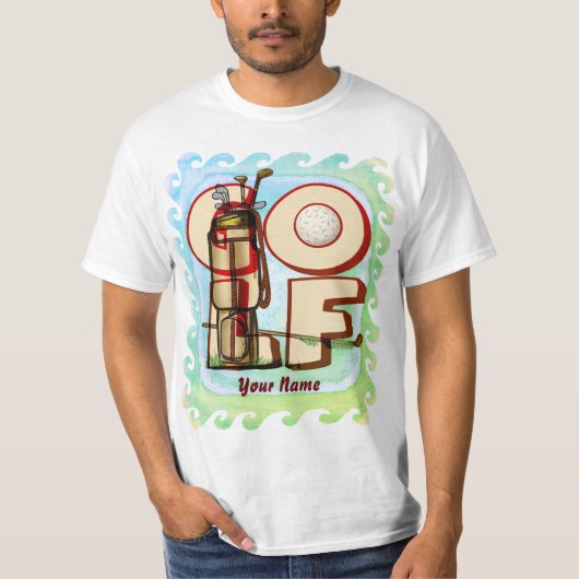 Golf Love t-shirt (Voorkant)