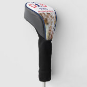 Golf Lover Beste Pap Ooit Foto Collage Vaders Dag Golfheadcover (Schuin)