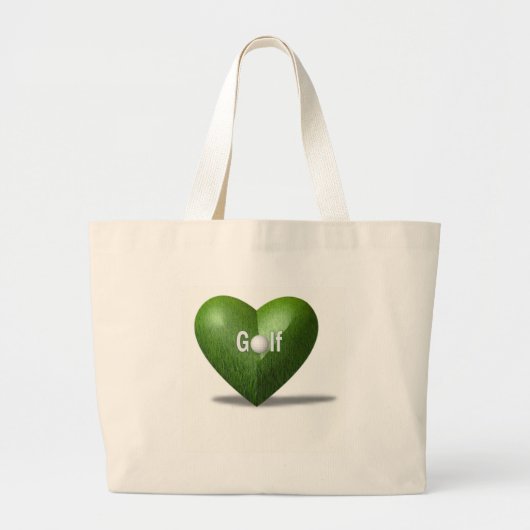 Golf Lover Design Canvas tas (Voorkant)