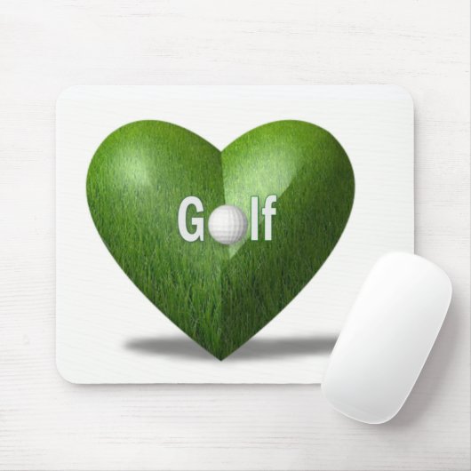 Golf Lover Design Muismat (Met muis)