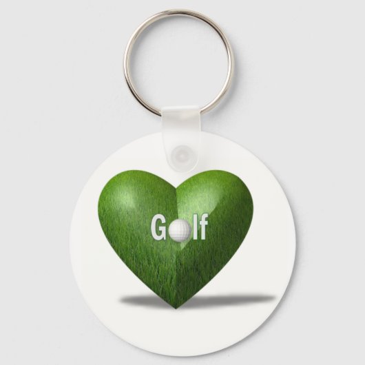 Golf Lover Design Sleutelhanger (Voorkant)