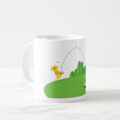 Golf Lover: Eén gat Koffiemok (Voorkant links)