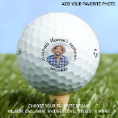 Golf Lover Herdenking Keepslag Foto Memorial Golfballen