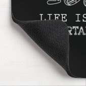 Golf Lover | Het leven is vol belangrijke keuzes Muismat (Hoek)