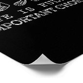 Golf Lover | Het leven is vol belangrijke keuzes Poster (Hoek)