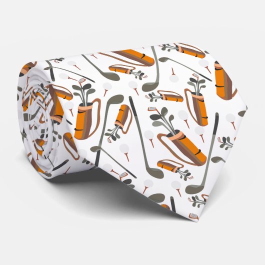 Golf Lover Stropdas (Opgerold)