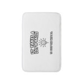 Golf Lover T-Shirt Design Badmat (Voorkant Verticaal)