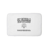 Golf Lover T-Shirt Design Badmat (Voorkant)