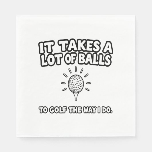 Golf Lover T-Shirt Design Servet (Voorkant)