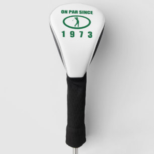Golf Lover's 50ste verjaardag 1973 Golfheadcover