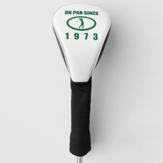 Golf Lover's 50ste verjaardag 1973 Golfheadcover (Voorkant)