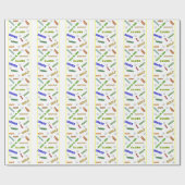 Golf Lovers Cadeaupapier (Vlak)