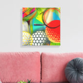 Golf Lovers Canvas Afdruk (Insitu (Woonkamer))