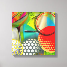 Golf Lovers Canvas Afdruk