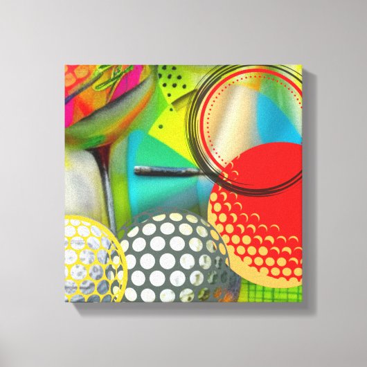 Golf Lovers Canvas Afdruk (Voorkant)