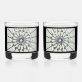 Golf Lover's Gedrukt Rocks Glas (Voorkant)