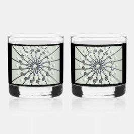Golf Lover's Gedrukt Rocks Glas
