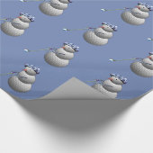 Golf Lovers Kerstmis Cadeaupapier (Hoek)