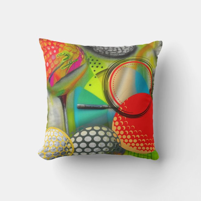 Golf Lovers Kussen (Voorkant)