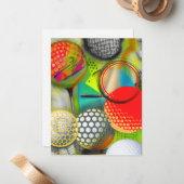 Golf Lovers Notitiekaartje (Voorkant / Achterkant in situ)