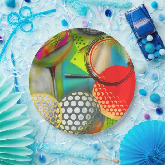 Golf Lovers Papieren Bordje (Feest)