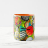 Golf Lovers Tweekleurige Koffiemok (Center)