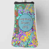 "Golf Loving Grandma" Golf Head Cover (Draai 90)