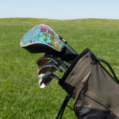"Golf Loving Oma" Golf Driver Hoes Golfheadcover (Insitu)