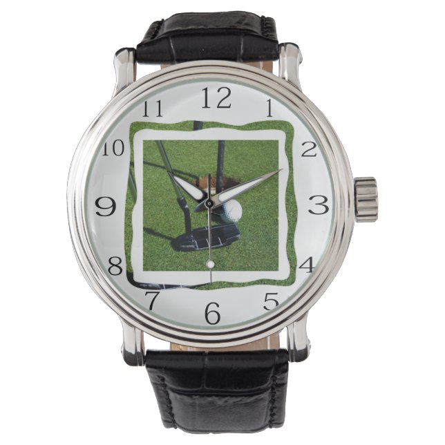 Golf maakt dat stuk, horloge (Voorkant)