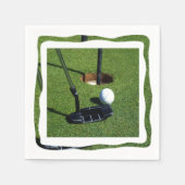 Golf maakt dat stuk, servet (Voorkant)