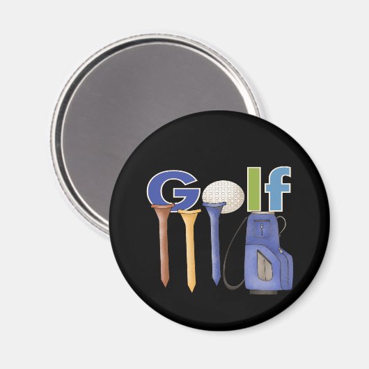 Golf Magneet (Voorkant / Achterkant)