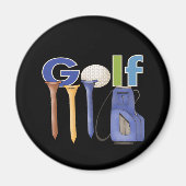Golf Magneet (Voorkant)