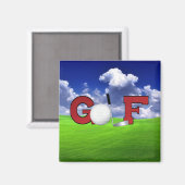 Golf Magneet (Voorkant / Achterkant)