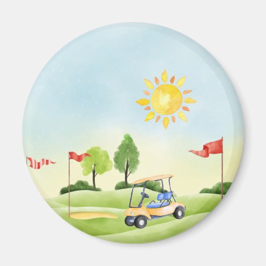 Golf Magnet (Voorkant)