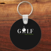 Golf Makes Differences Golfing Golf Club Gi Sleutelhanger (Voorkant)