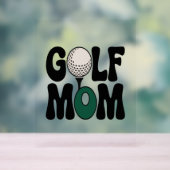 Golf mama acryl bord (Neutraal)