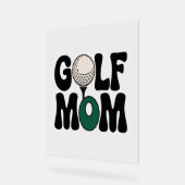 Golf mama acryl bord (Hoek)