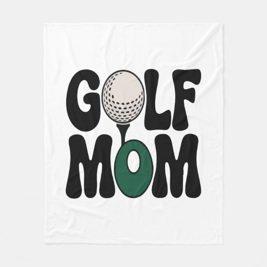 Golf mama fleece deken (Voorkant)