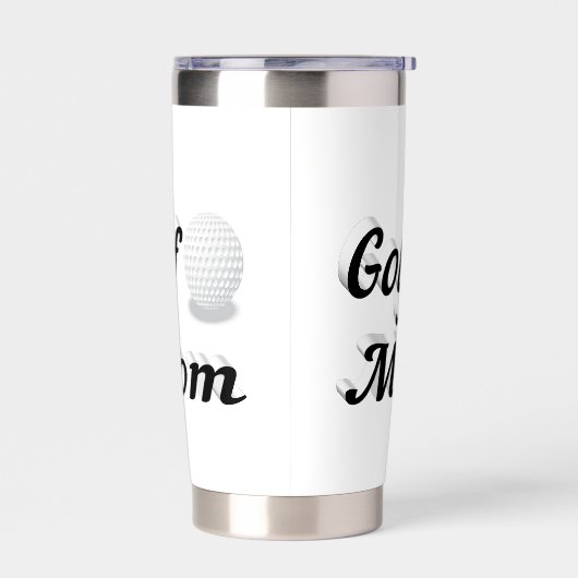 Golf mama geïsoleerde drinkbeker (Links)
