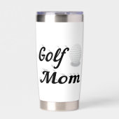Golf mama geïsoleerde drinkbeker (Voorkant)