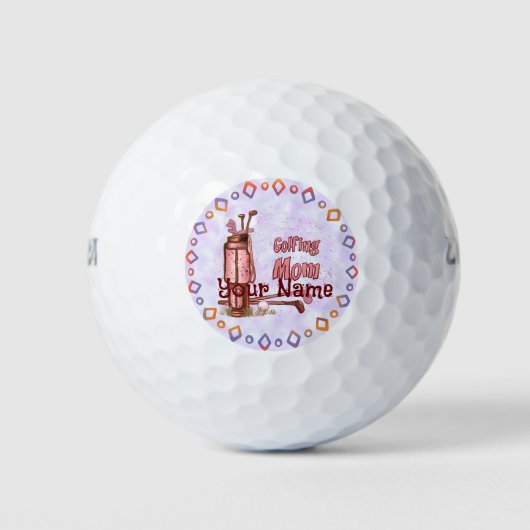 Golf mama golfballen (Voorkant)