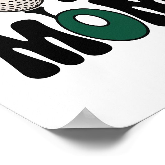 Golf mama poster (Hoek)