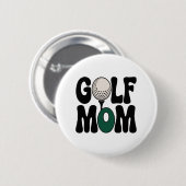 Golf mama ronde button 5,7 cm (Voorkant /achterkant)