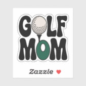 Golf mama sticker (Vel)