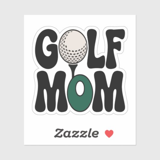 Golf mama sticker (Vel)