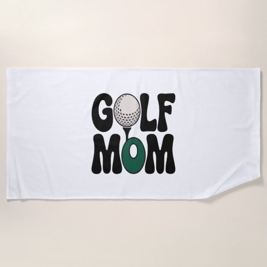 Golf mama strandlaken (Voorkant)