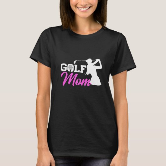 Golf mama t-shirt (Voorkant)