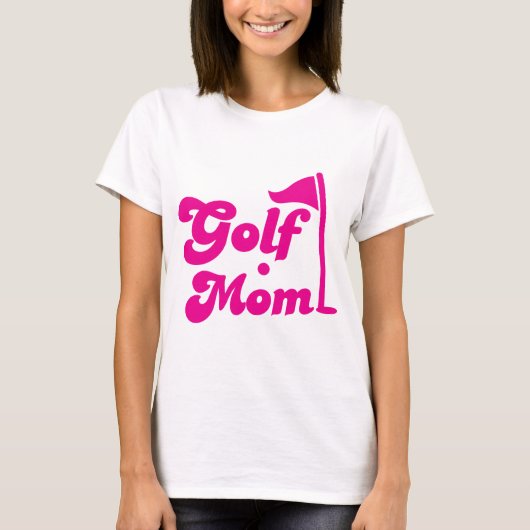 Golf mama t-shirt (Voorkant)